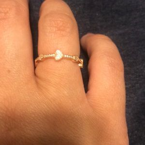 Pandora Jewelry - Pandora rose heart eternity ring size 58 Pandora Jewelry - Pandora rose heart eternity ring size 58